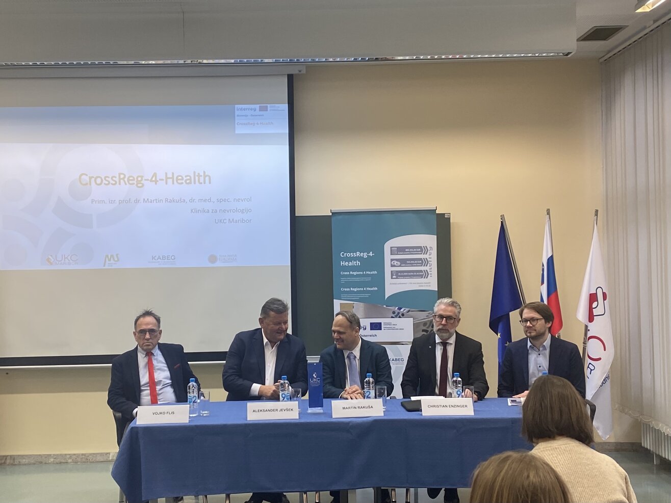 Pressekonferenz zum EU-Projekt CrossReg-4-Health