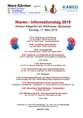 Nieren-Informationstag 2019