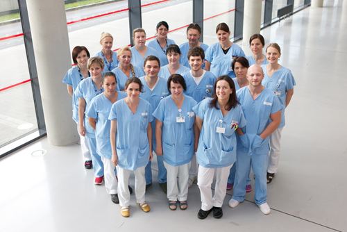 Team der Abt. für Anästhesiologie und Intensivmedizin