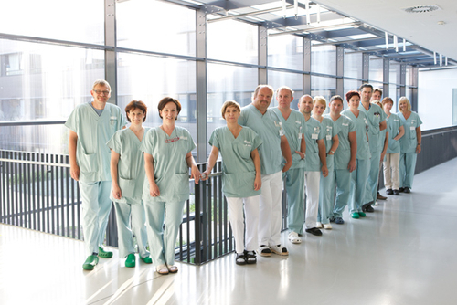 Team der Abt. für Anästhesiologie und Intensivmedizin