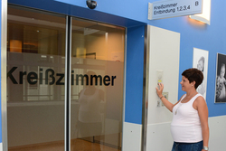 Eingang Kreißzimmer