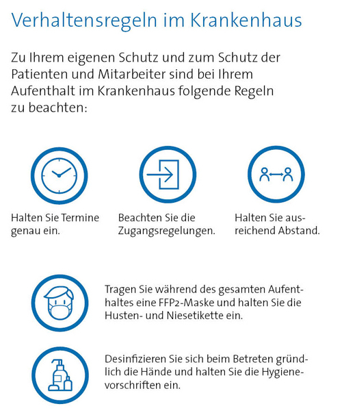 Verhalten im Krankenhaus